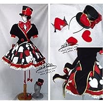 トランプモチーフ姫系コスプレ衣装 Amazon.co.jp: 【maolaoshicos】ディズニー トランプガール